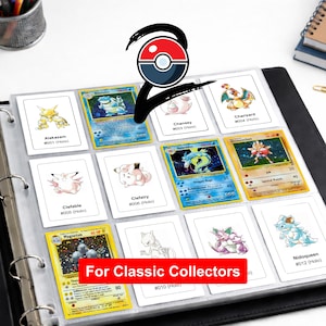 Pokemon Base Set 2 Binder Pages Printable | Card Checklist PDF | Master Set | Instant Download
