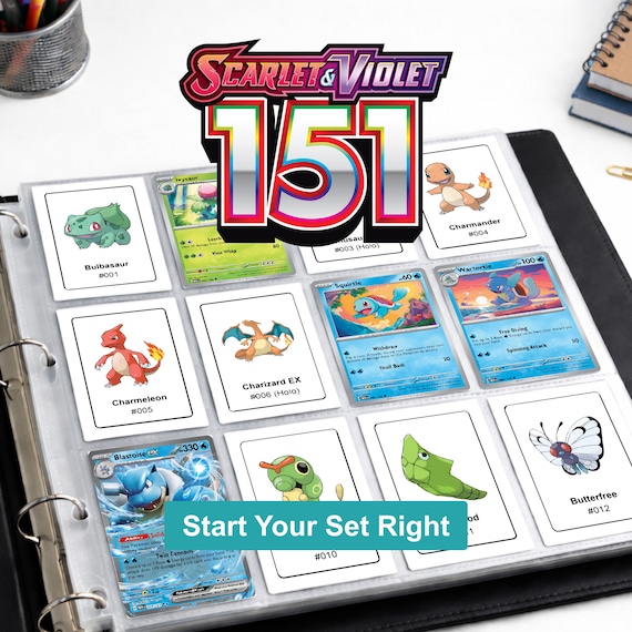 pokmon trading card game scarlet & violet 151 binder collection Pokemon Box **PLEASE READ** Think of the binder as a special Pokedex to help you organize your Pokemon collection Pokemon TCG: Scarlet & Violet