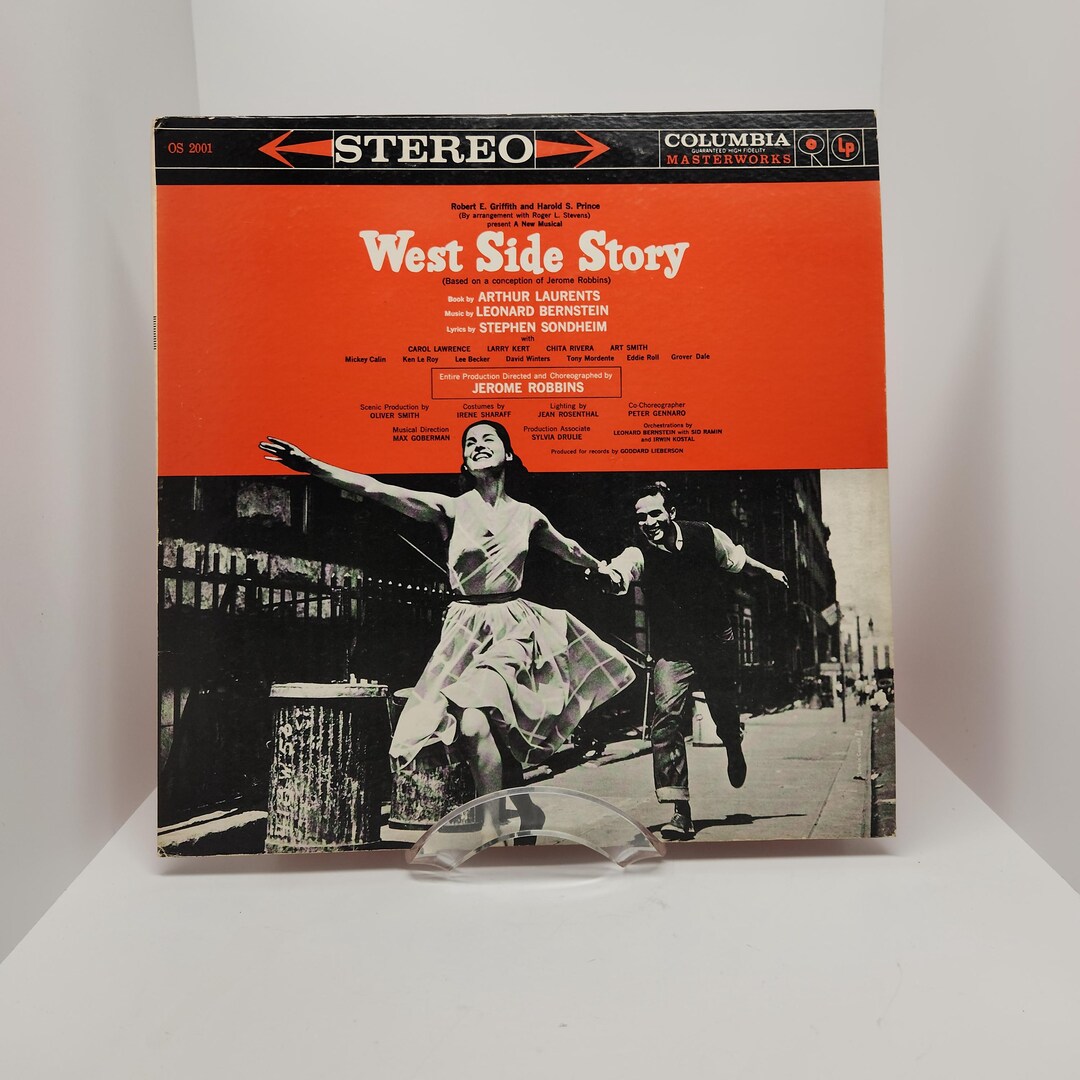 West Side Story, Soundtrack, Leonard Bernstein, Vinyl Record, Vintage ...
