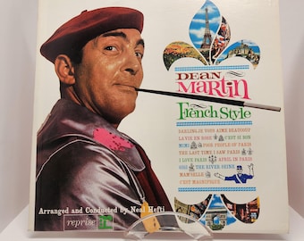 Dean Martin, French Style, Vinyl Record, (1962), Vintage