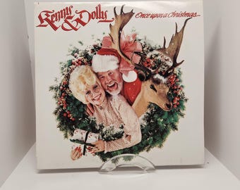 Kenny Rogers Dolly Parton, Once Upon a Christmas, Country, Rock, Vinyl Record, Vintage