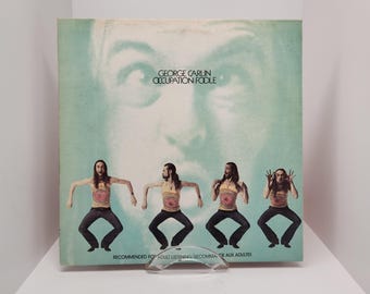 George Carlin, Yrke: Dåre, Komedi, 33, LP, Vinylskiva, Vintage