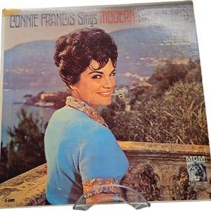 Connie Francis, Sings Modern Italian Hits, MGM Records, Vinyl Record, Vintage