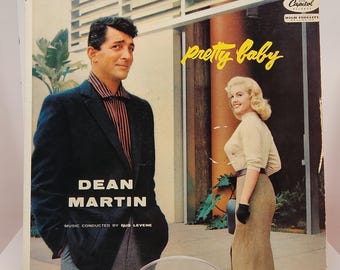 Dean Martin, Pretty Baby, Vinyl Record, (1957), Vintage