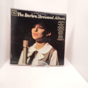 Bbarbara Streisand, The Barbara Streisand Album , Vinyl Record, Vintage