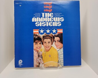 The Andrew Sisters, Sing! Sing! Sing, Vinyl Record, Vintage