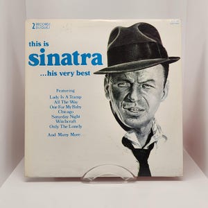 Frank Sinatra, su mejor momento, disco de vinilo, vintage