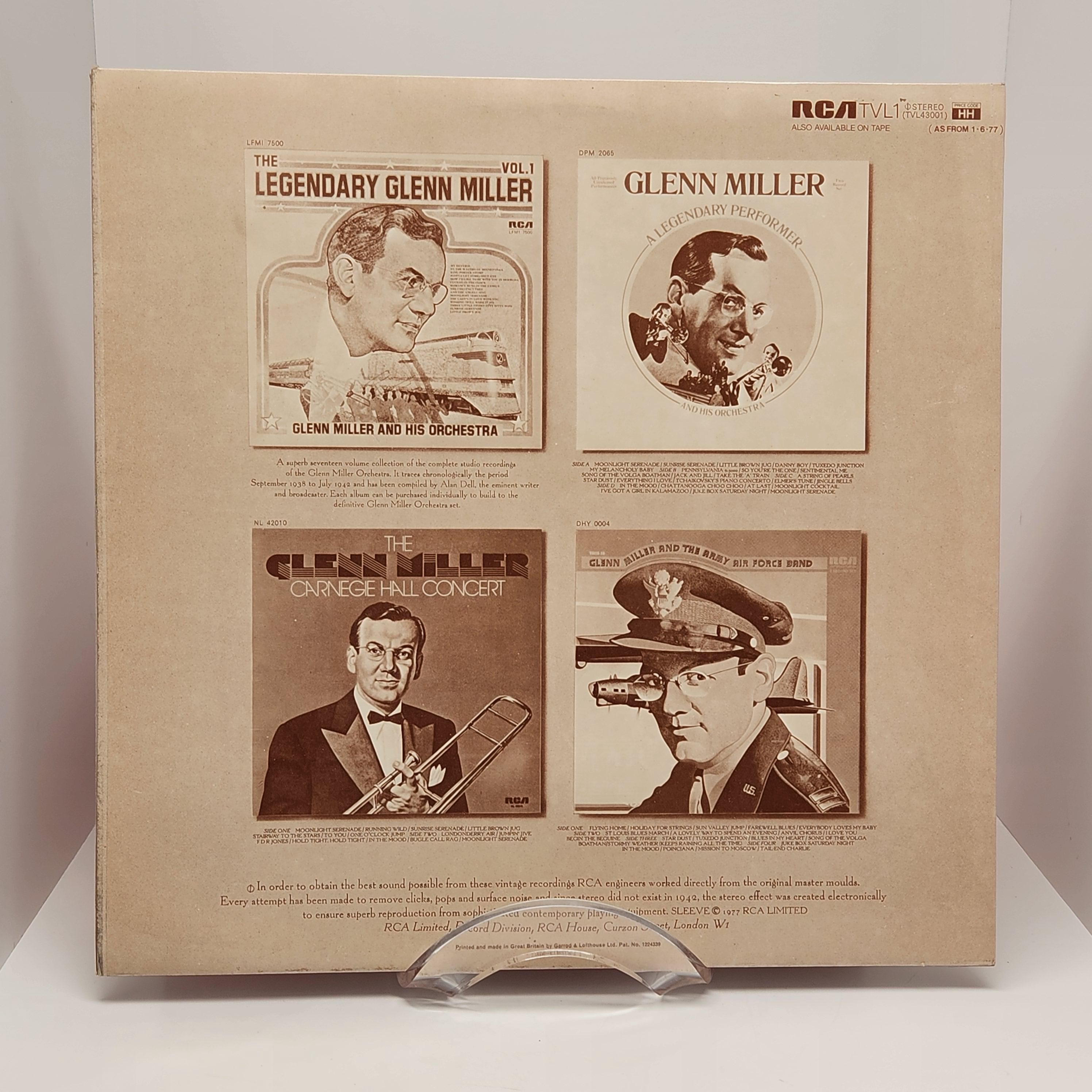 グレン・ミラー『The Unforgettable』、ビニールレコード（1977年 