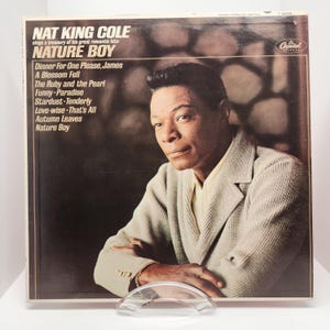 Nat &quot;King&quot; Cole, Nature Boy, Vinyl Record, Vintage