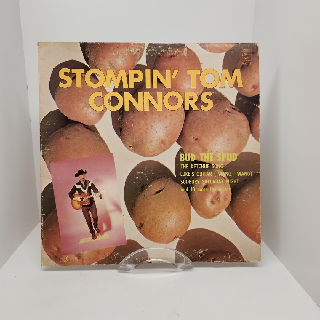 Stompin' Tom Connors, Bud the Spud, Country, Folk, 33, LP, Vinyl Record ...