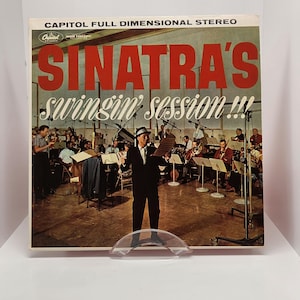 Frank Sinatra, Swingin&#39; Session, disco de vinilo, vintage