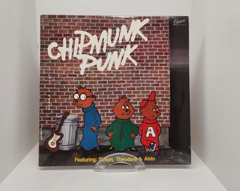 Chipmunk Punk, 33, LP, Vinyl Record, Vintage