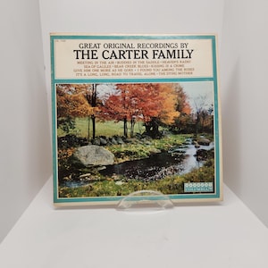 The Carter Family, Registrazioni originali, Disco in vinile, Vintage
