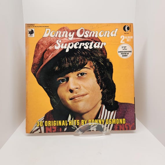 Donny Osmond, Superstar, 2 Record Set, 33, LP, Vinyl Record