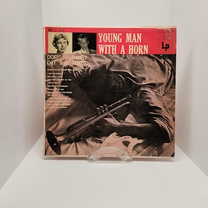 Doris Day & Harry James, Young Man With a Horn, Moderate Wear on Record, Vinyl Record, Vintage