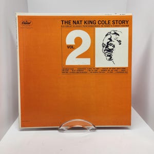 Nat « King » Cole, L&#39;histoire de Nat King Cole Vol. 2, disque vinyle, vintage