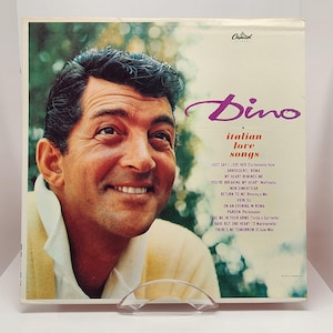 Dean Martin, Italienische Liebeslieder, Schallplatte, Vintage