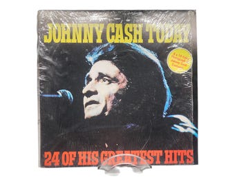 Johnny Cash, 24 Greatest Hits, Vinyl Record, Vintage