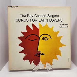 The Ray Charles Singers, Songs For Latin Lovers, Vinyl Record, Vintage