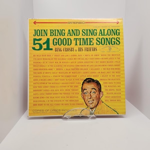 Bing Crosby, 51 Good Time Songs, Vinyl Record, Vintage