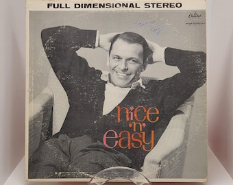 Frank Sinatra, Nice n' Easy, Vinyl Record, Vintage