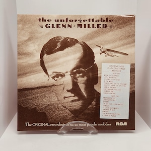 Glenn Miller, The Unforgettable, Vinyl Record, Vintage