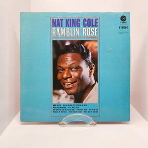 Nat « King » Cole, Ramblin&#39; Rose, disque vinyle, vintage