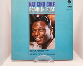 Nat "King" Cole, Ramblin' Rose, Vinyl Record, Vintage