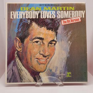 Dean Martin, Everybody Loves Somebody, Schallplatte, Vintage