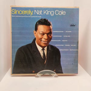 Nat &quot;King&quot; Cole, Cordialement, Disque vinyle, vintage