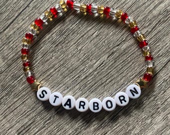 Crescent City Friendship Bracelet, Starborn, House of Earth and Blood, Bryce Quinlan, Bookish Gift, Booktok, Sarah J Maas, Light It Up, gift