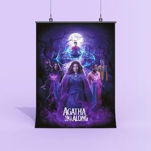 Agatha All Along Art Print: Giclée Fine Art Movie Poster