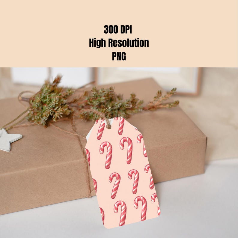Christmas Candy Cane Pattern Print Backpack