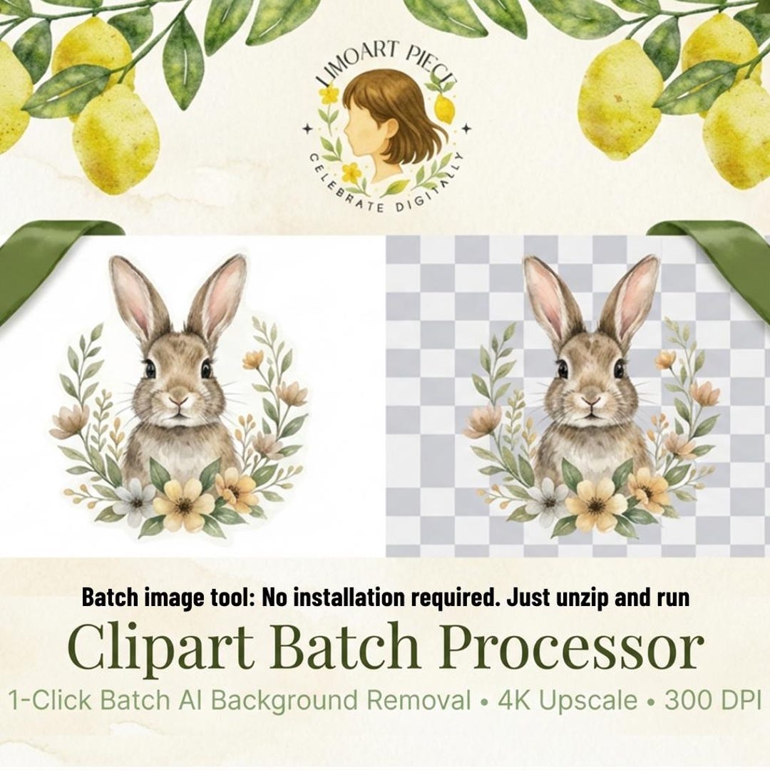 Clipart Batch Processor | Batch Image Tool | Background Remover ...