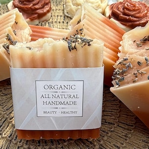 Turmeric soap bar cold process 4oz