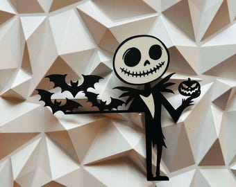 Jack Skellington Door Corners - Nightmare Before Christmas 3D Printed Door Corners - Horror Slasher Halloween Decoration UK Made