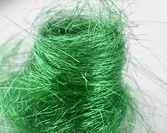 Green angelina spinning fiber - extra fine