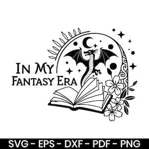 Fantasy Book Lover SVG – Spicy Smut Reader Design for Cricut Crafts & Gifts (svg, dxf, eps, pdf, png)