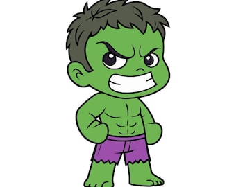 Hulk Svg, Baby Hulk Svg, Hulk Png Clipart, Incredible Hulk Svg for Cricut, Crazy Hulk Design, Instant Download Svg, Png, Dxf, Pdf