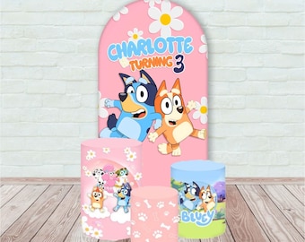 Custom Cartoon Backdrop Cover and Cylinders Cover Backdrop Photography Background Cylinder Cover Cartoon