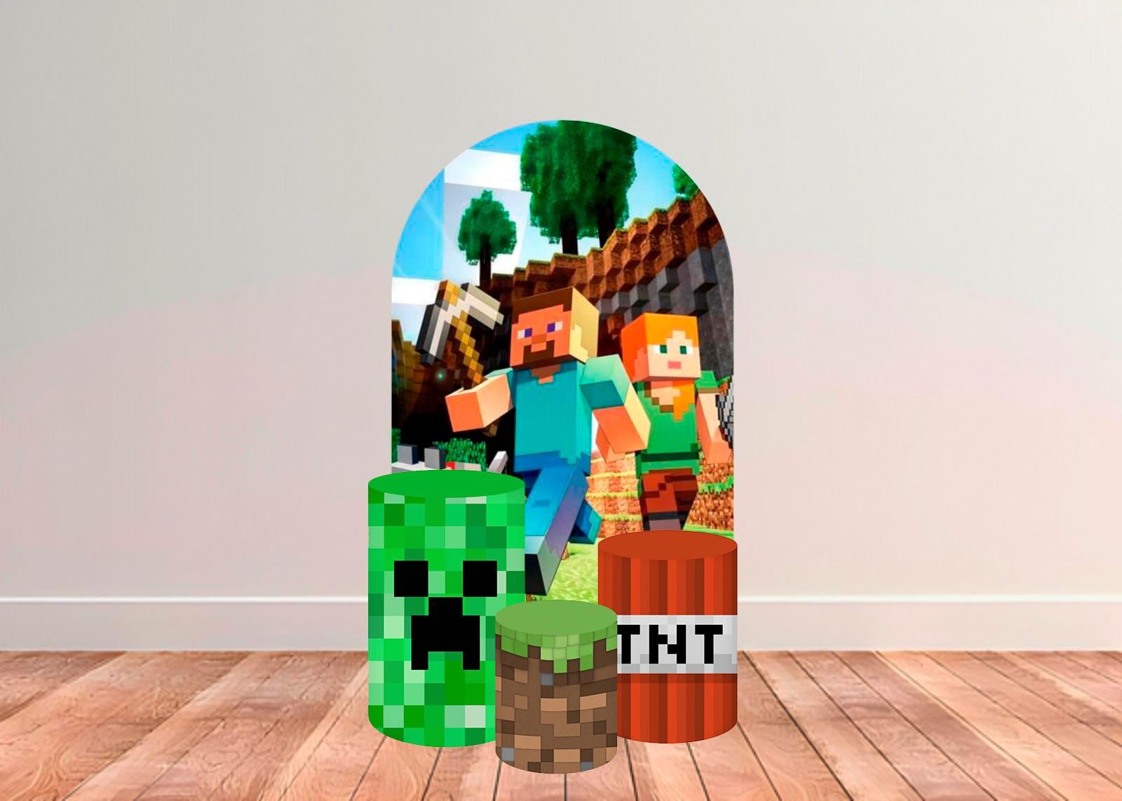 Cartoon Arch Backdrop and Cylinder Covers Cartoon