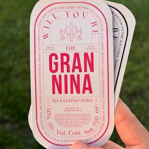 Plantilla personalizada de Gran Malo / Plantilla de Canva de Gran Malo / Plantilla de botella ML / Totalmente editable / Descarga instantánea imagen 4