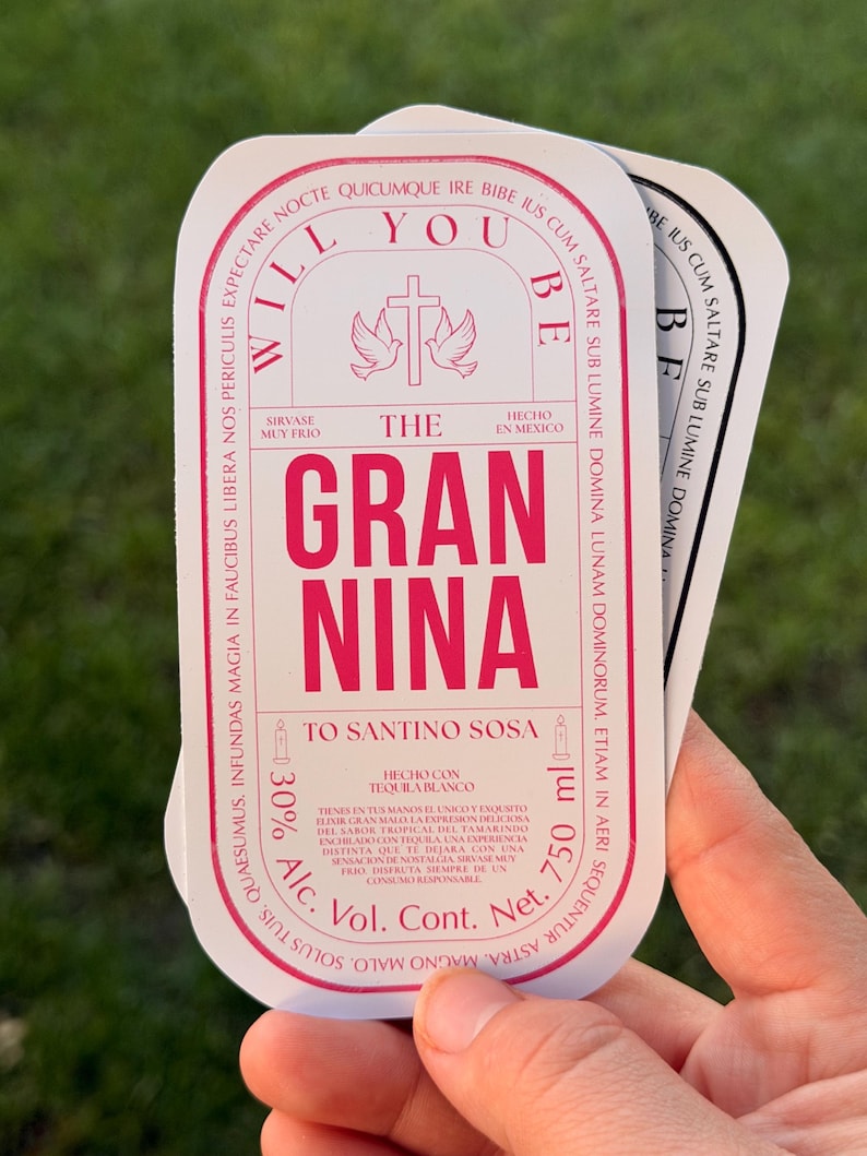 Plantilla personalizada de Gran Malo / Plantilla de Canva de Gran Malo / Plantilla de botella ML / Totalmente editable / Descarga instantánea imagen 4