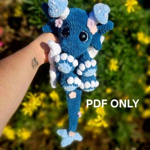 Fairy Dragon Snuggler Crochet Pattern