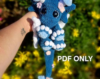Fairy Dragon Snuggler Crochet Pattern
