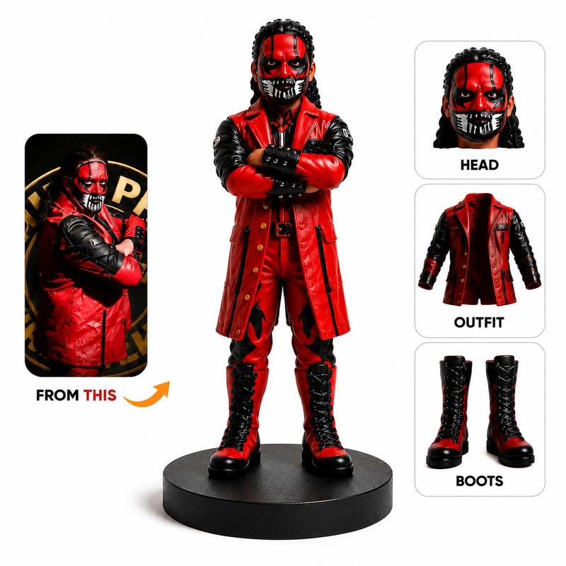 Custom Wwe Action Figure - Etsy