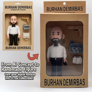 Custom Figure from Photos, Personalized Clay Figure with Handmade Collectible Package & Accessories, Gift for Anniversaries
