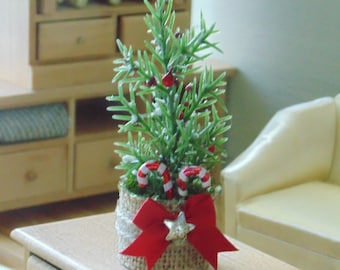 Dollhouse Miniature Charlie Brown Christmas Tree Plant Dollhouse Christmas