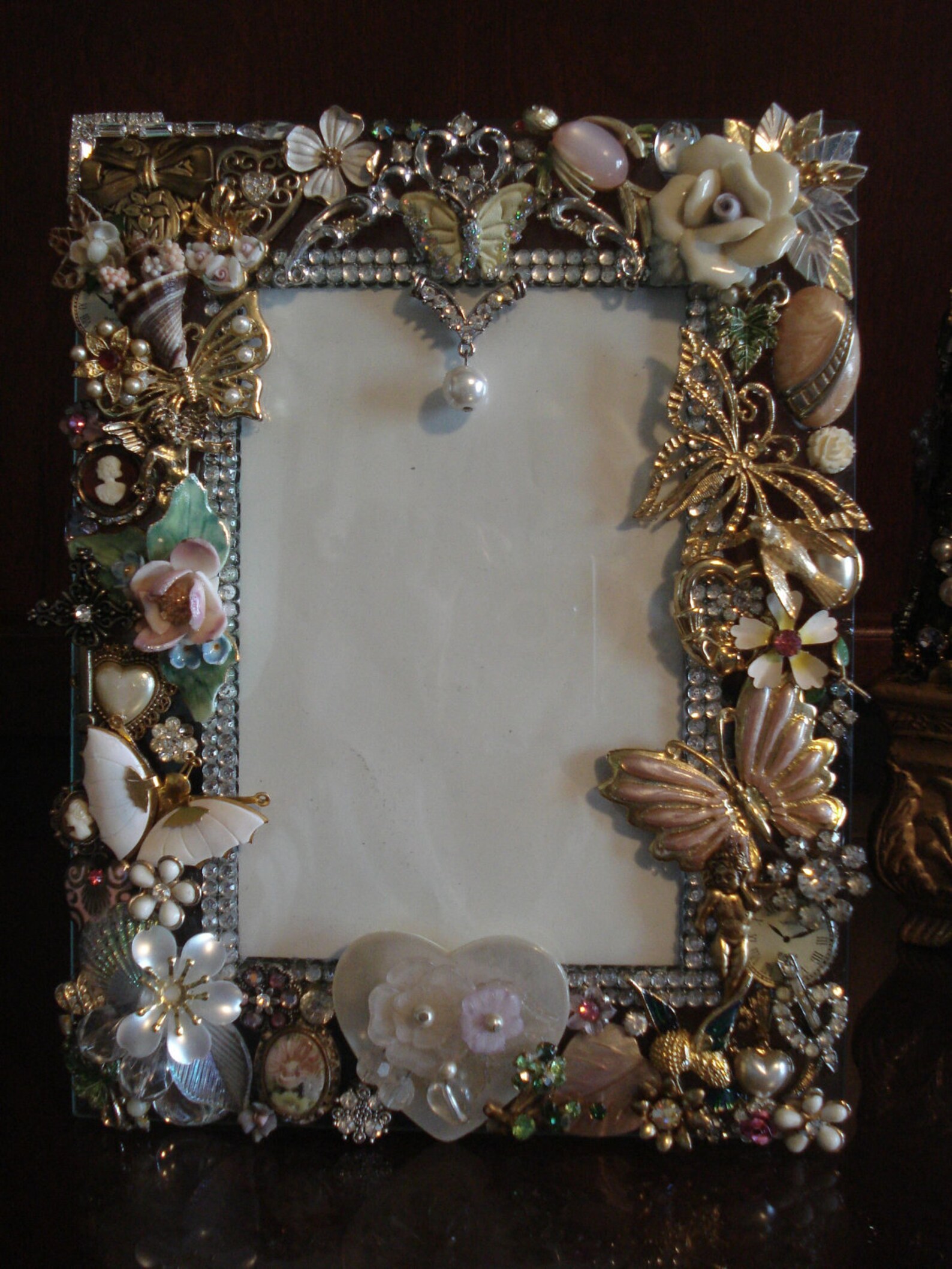 Bejeweled Photo Frame Etsy