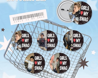 Girls Love My Swag Coer Pins